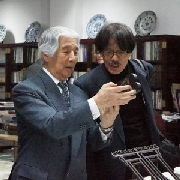 中日文化交流协会代表团访问李可染画院
